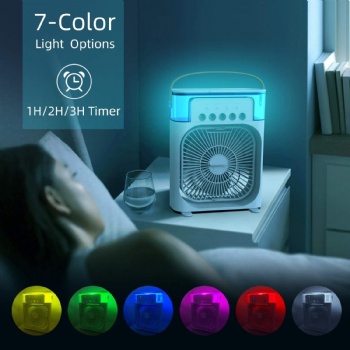 Portable air conditioner fan noiseless evaportative air humidifier