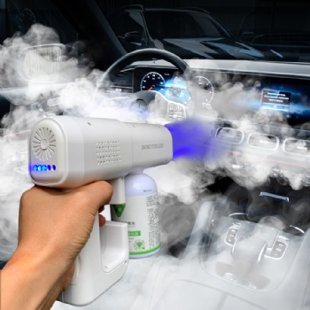 2022 New  Wholesale Cheap Portable  Car Atomization Sterilizer Smoke Fog Misting Disinfection Spray Machine Smoke Sterilizer