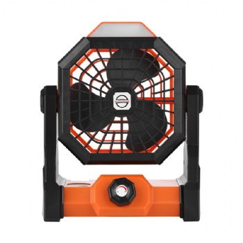 Cross-border New Products Outdoor Fan Stepless Speed Adjustable Fan Portable High Wind Rechargeable Fan Camping Lighting