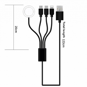 2022 New Design Hot Selling Multi-function 4 In 1 Wireless Magnetic Charger Cable for Apple Watch 1/2/3/4/5