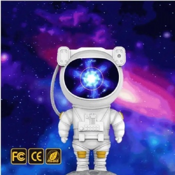 LED astronaut starry sky projection lamp Christmas gift kids bedroom background decor bedroom spaceman table lamp