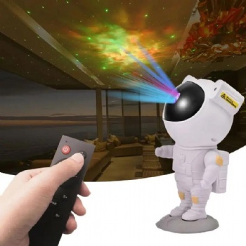 LED astronaut starry sky projection lamp Christmas gift kids bedroom background decor bedroom spaceman table lamp