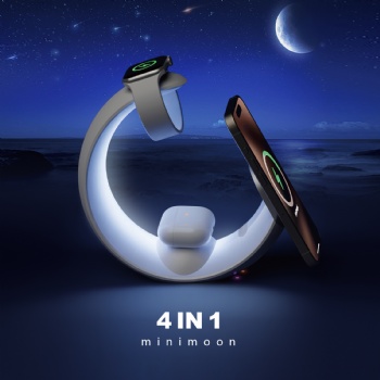 4 IN 1 Minimoon Wireless Charger